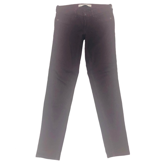 [Abercrombie & Fitch] Maroon Skinny Jeans Pants - Picture 2 of 7